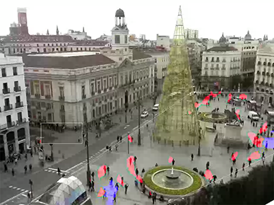 Crowd detection sample